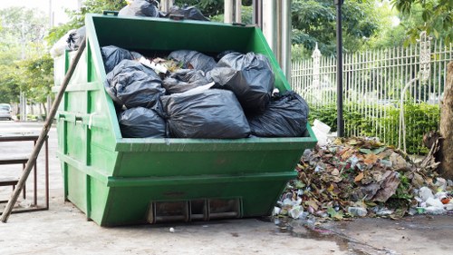 Chiswick residents using flat clearance services